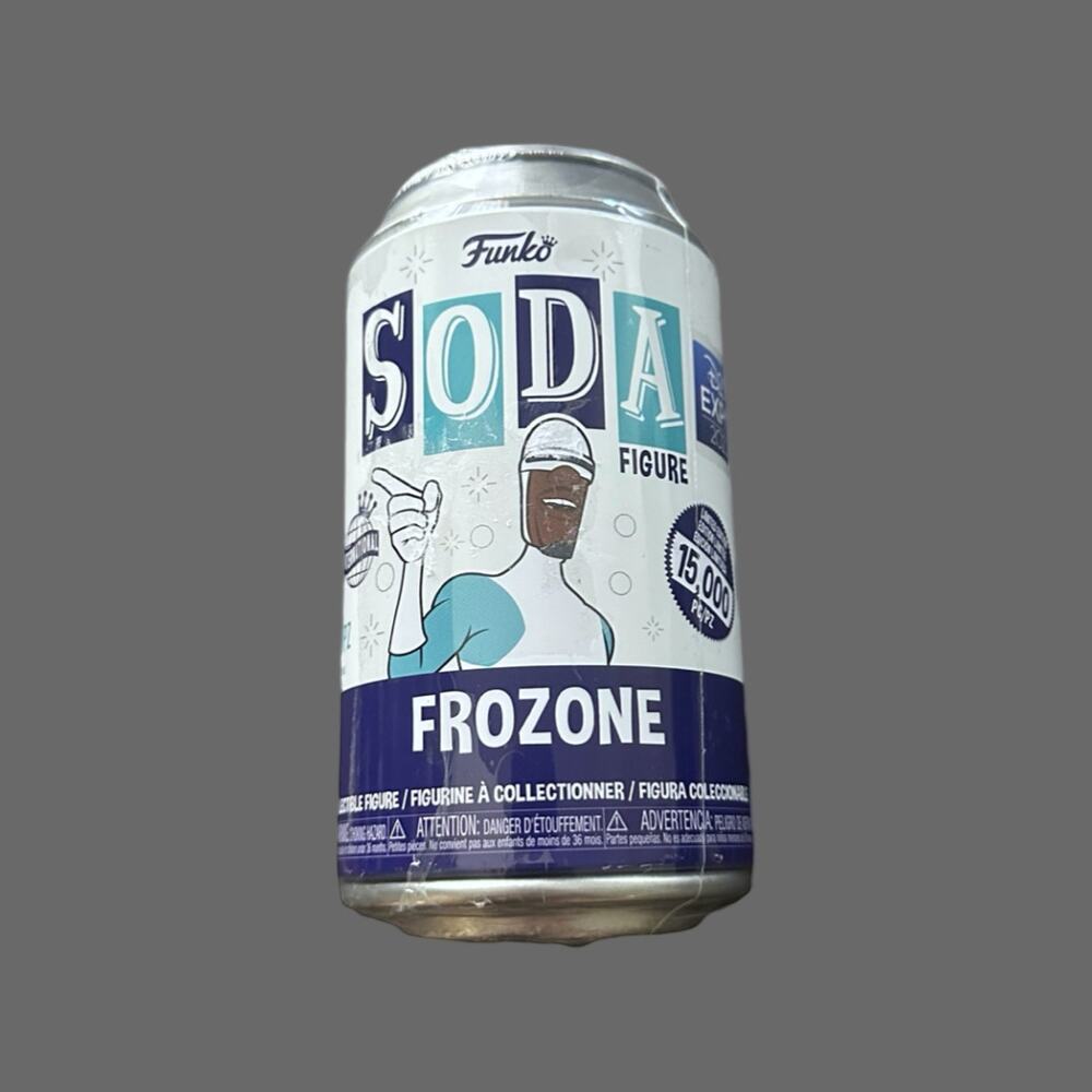 Funko Vinyl Soda Pixar Frozone Chase Intl Exclusive New